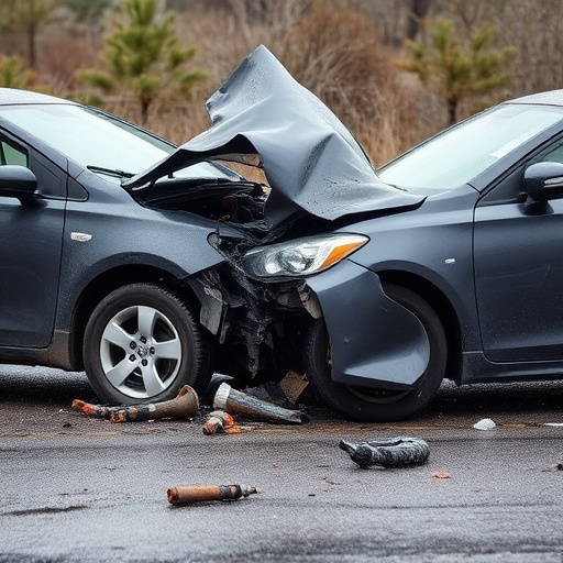 car crash damage