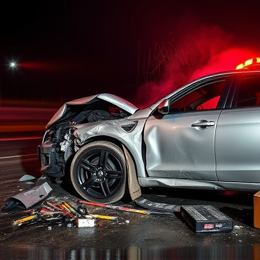 car crash damage