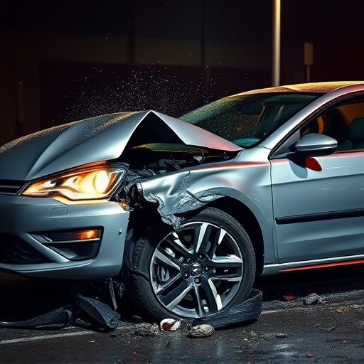 car crash damage