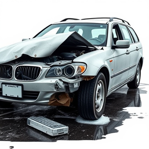car crash damage
