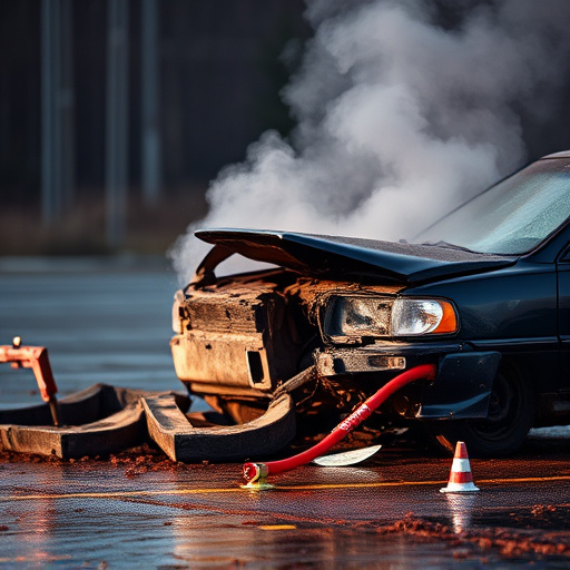 car crash damage