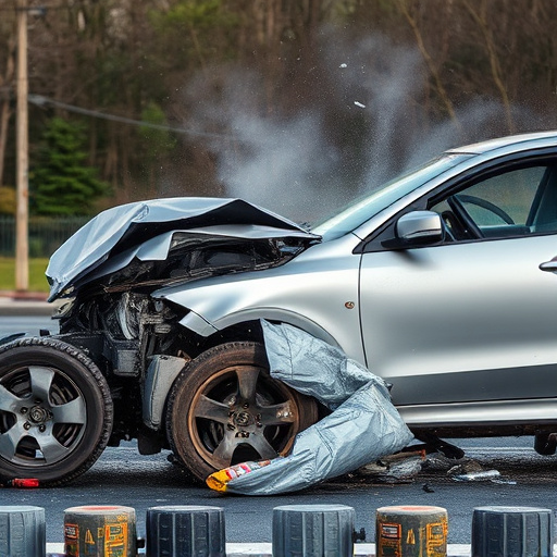 car crash damage