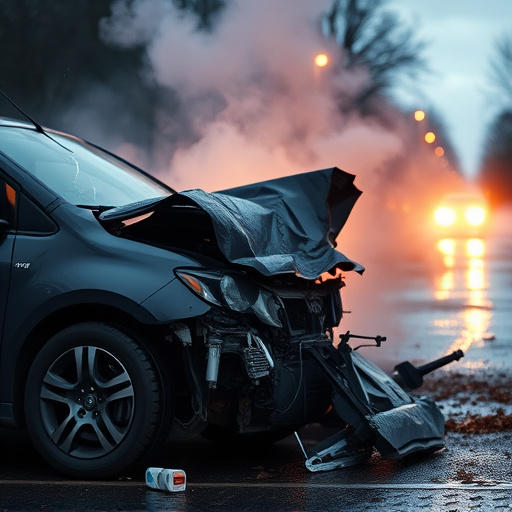 car crash damage