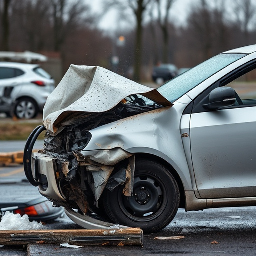 car crash damage