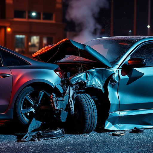 car crash damage