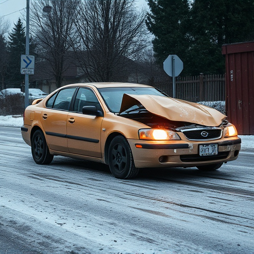 car crash damage