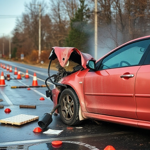 car crash damage