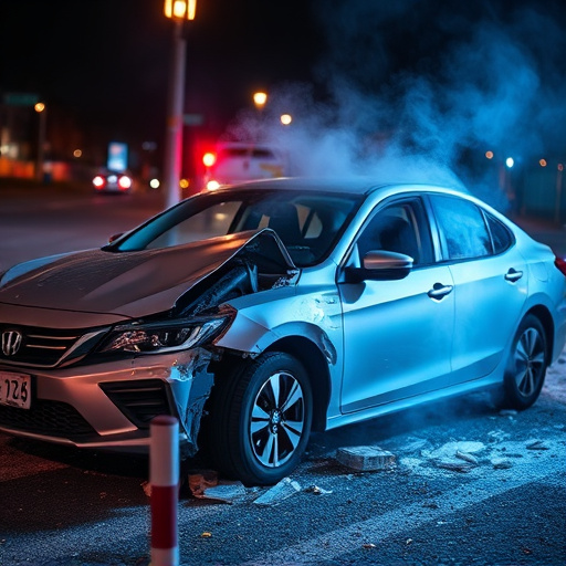car crash damage