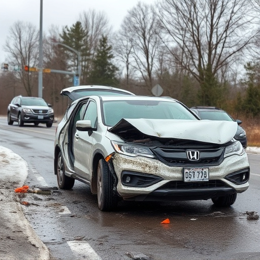 car crash damage
