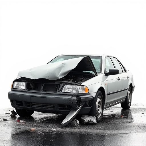 car crash damage