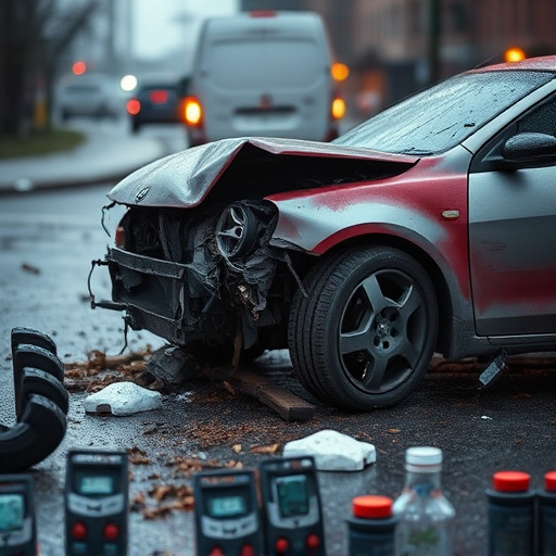 car crash damage