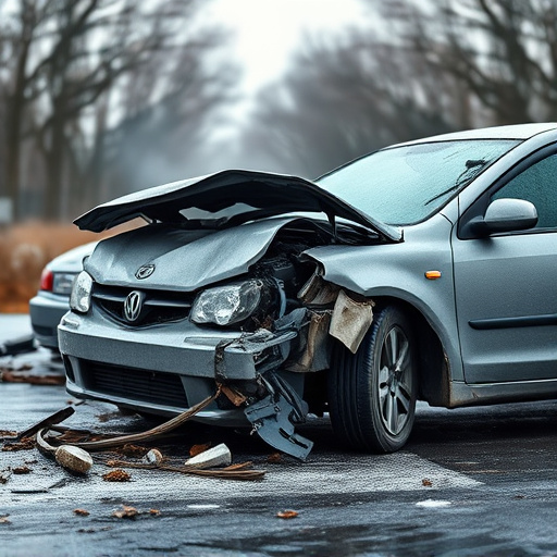car crash damage