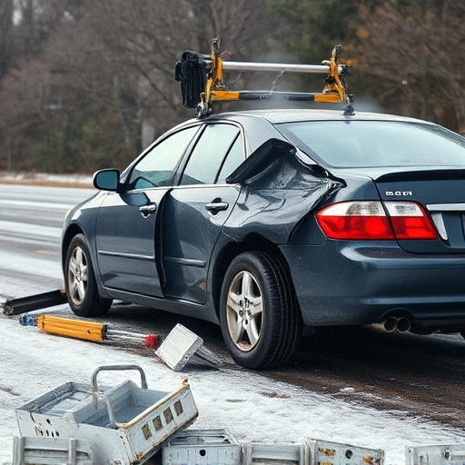 car crash damage