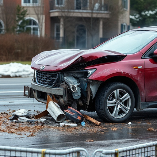 car crash damage