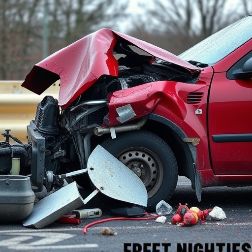 car crash damage