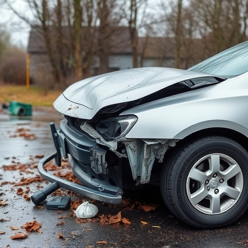 car crash damage