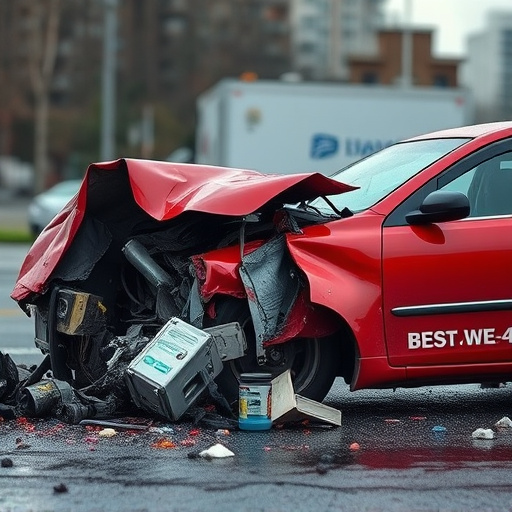 car crash damage