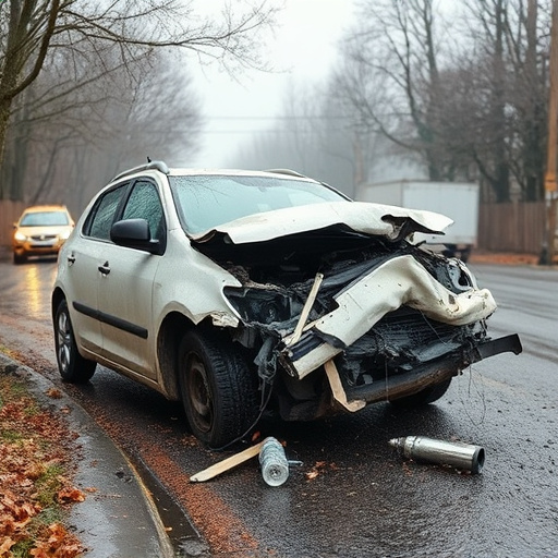 car crash damage