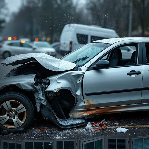 car crash damage