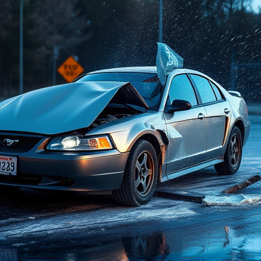 car crash damage
