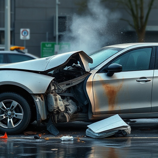 car crash damage
