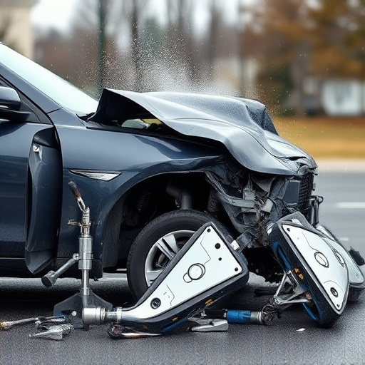 car crash damage