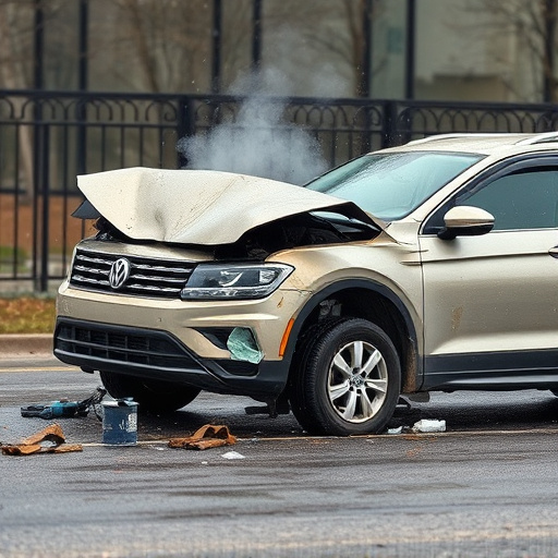 car crash damage