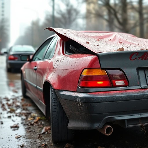 car crash damage
