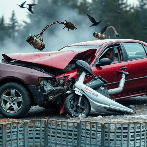 car crash damage