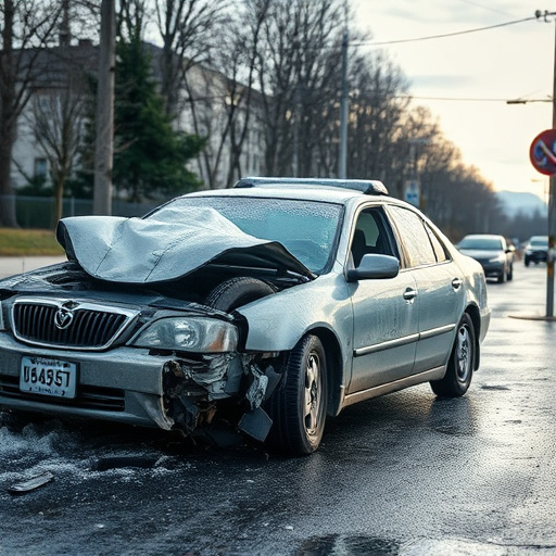 car crash damage