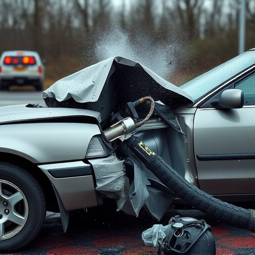 car crash damage