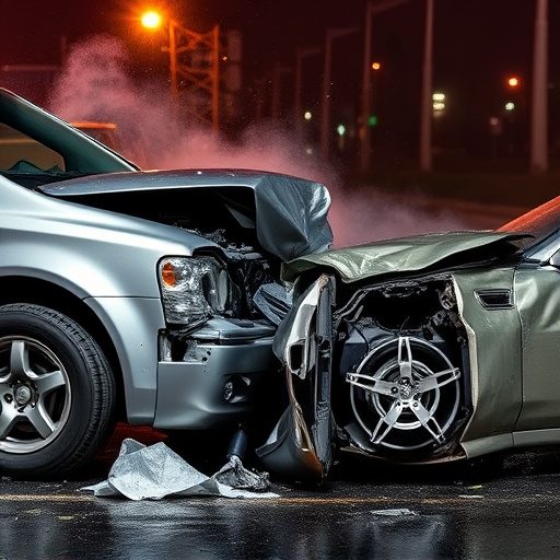 car crash damage