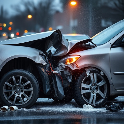 car crash damage