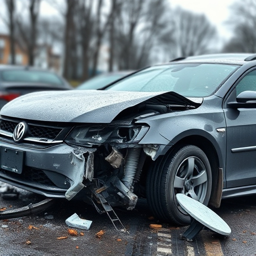 car crash damage