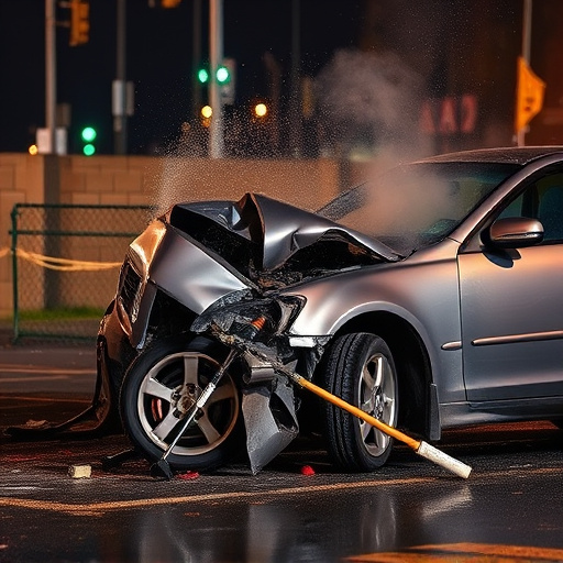 car crash damage