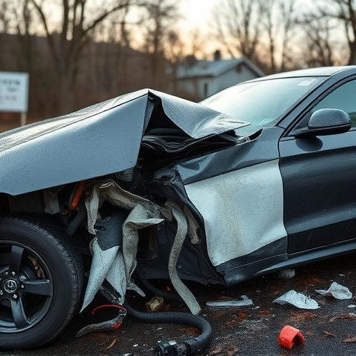 car crash damage
