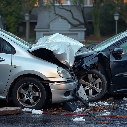 car crash damage
