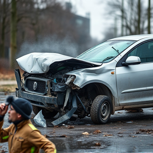 car crash damage