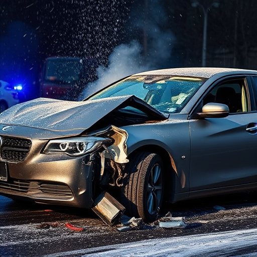 car crash damage