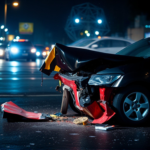 car crash damage