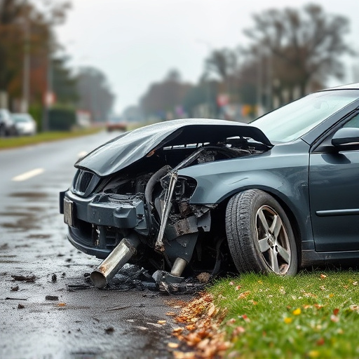 car crash damage
