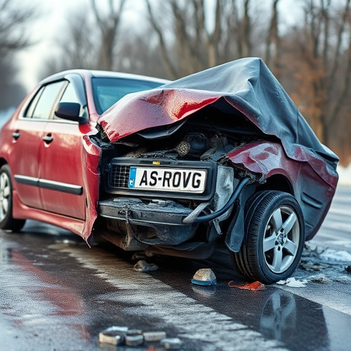 car crash damage