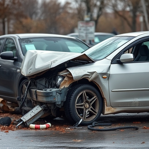 car crash damage