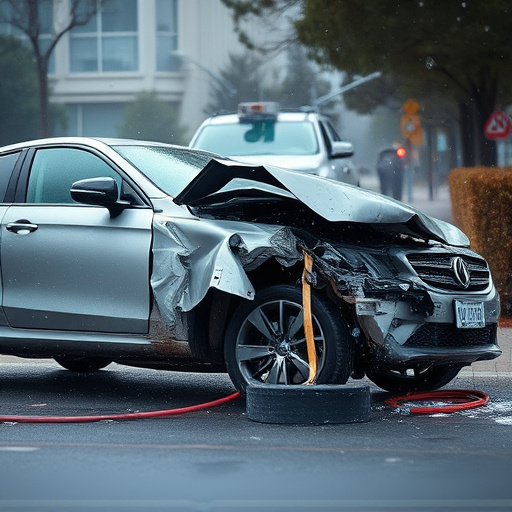 car crash damage