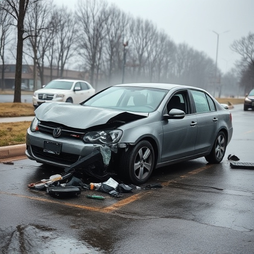 car crash damage