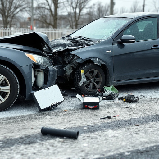 car crash damage