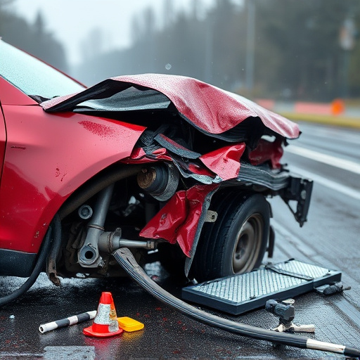 car crash damage