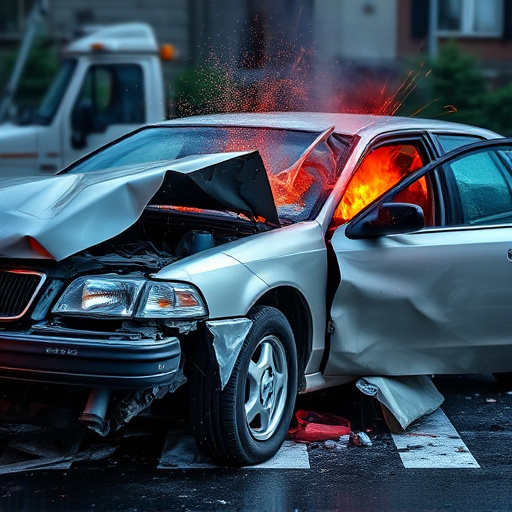 car crash damage