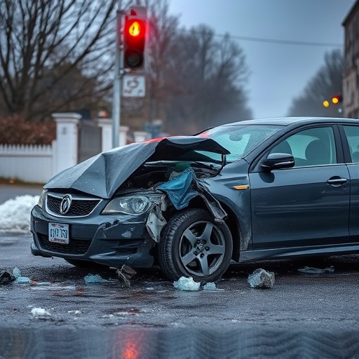 car crash damage