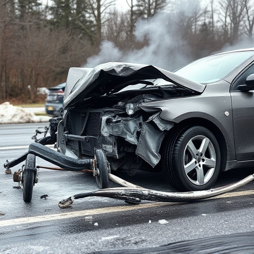 car crash damage